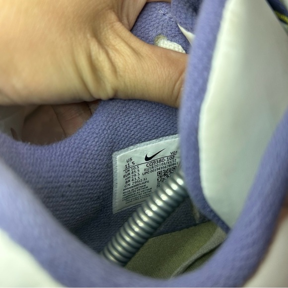 Nike Lebron Witness 5 Basketball Shoes CQ9380-102 Mens sz 11.5 - white/purple - Picture 7 of 7